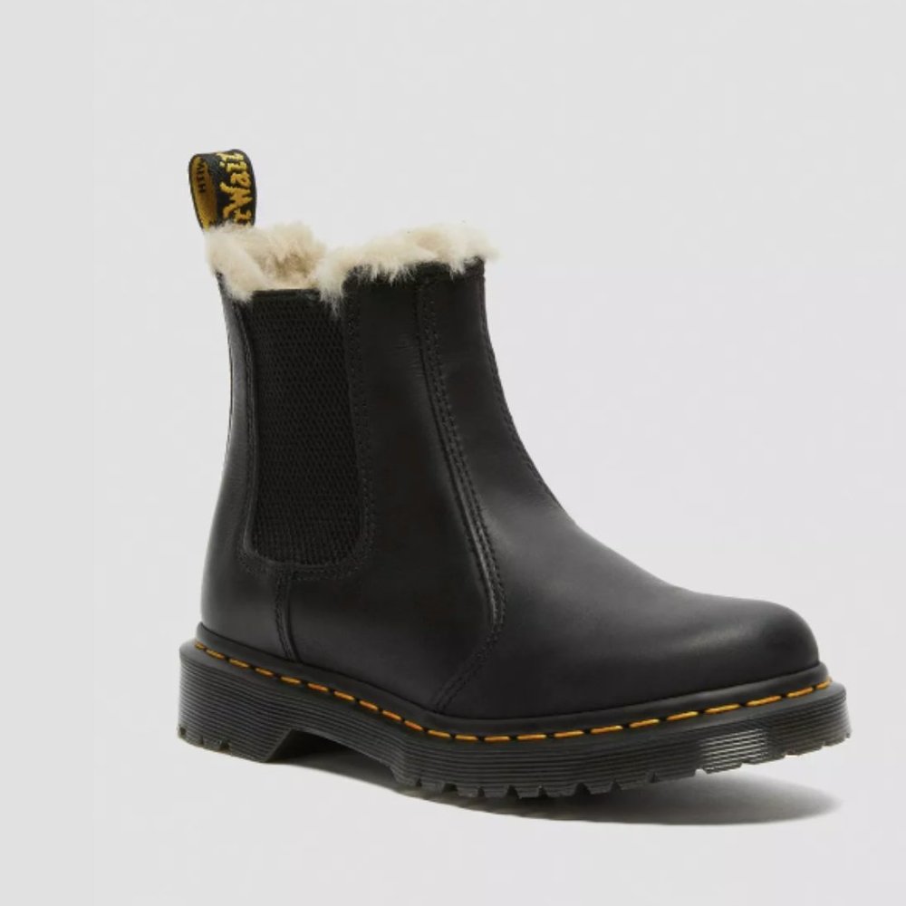 Dr. Martens 2976 Women's Faux Fur Lined Chelsea Boots